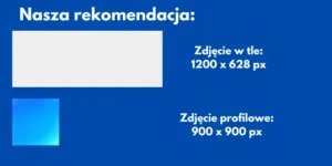 Przykład wymiarów grafik na Facebook